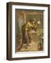 The Lost Piece of Silver-English School-Framed Giclee Print