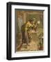 The Lost Piece of Silver-English School-Framed Giclee Print