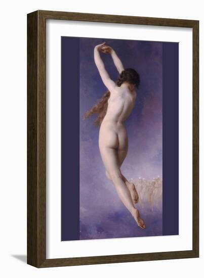 The Lost Pleiad-William Adolphe Bouguereau-Framed Art Print