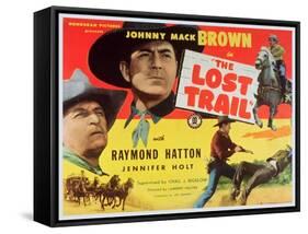 The Lost Trail, 1945-null-Framed Stretched Canvas