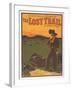 The Lost Trail - Comedy Drama Western Life Poster-Lantern Press-Framed Art Print