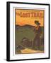 The Lost Trail - Comedy Drama Western Life Poster-Lantern Press-Framed Art Print