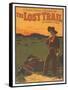 The Lost Trail - Comedy Drama Western Life Poster-Lantern Press-Framed Stretched Canvas