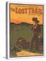 The Lost Trail - Comedy Drama Western Life Poster-Lantern Press-Stretched Canvas