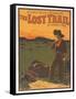 The Lost Trail - Comedy Drama Western Life Poster-Lantern Press-Framed Stretched Canvas