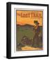 The Lost Trail - Comedy Drama Western Life Poster-Lantern Press-Framed Art Print