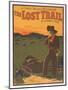 The Lost Trail - Comedy Drama Western Life Poster-Lantern Press-Mounted Art Print