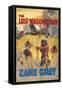 The Lost Wagon Train (Zane Grey) Not So Much Lost as Found by Hostile Native Americans-null-Framed Stretched Canvas