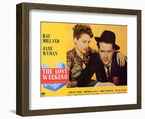 The Lost Weekend, 1945-null-Framed Art Print