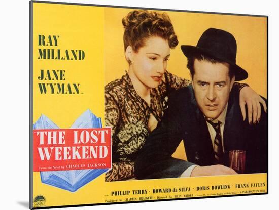 The Lost Weekend, 1945-null-Mounted Art Print