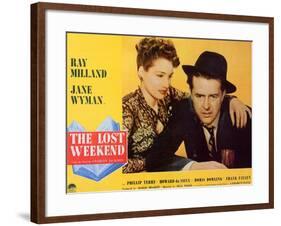 The Lost Weekend, 1945-null-Framed Art Print