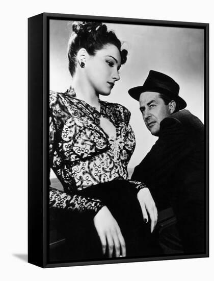 The Lost Weekend, Doris Dowling, Ray Milland, 1945-null-Framed Stretched Canvas