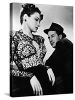 The Lost Weekend, Doris Dowling, Ray Milland, 1945-null-Stretched Canvas