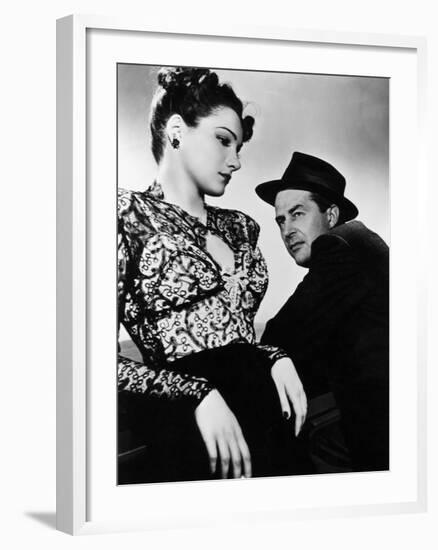 The Lost Weekend, Doris Dowling, Ray Milland, 1945-null-Framed Photo