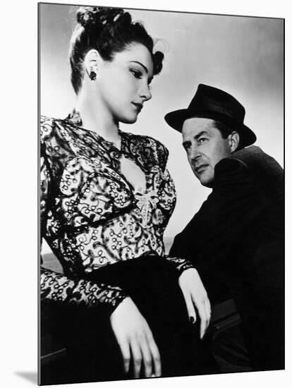 The Lost Weekend, Doris Dowling, Ray Milland, 1945-null-Mounted Photo