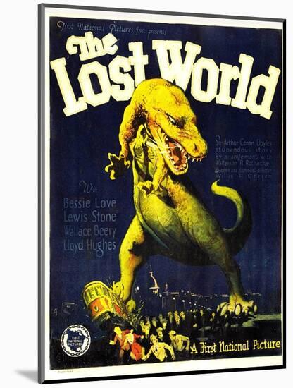The Lost World, 1925-null-Mounted Art Print