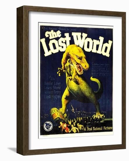 THE LOST WORLD, 1925.-null-Framed Art Print