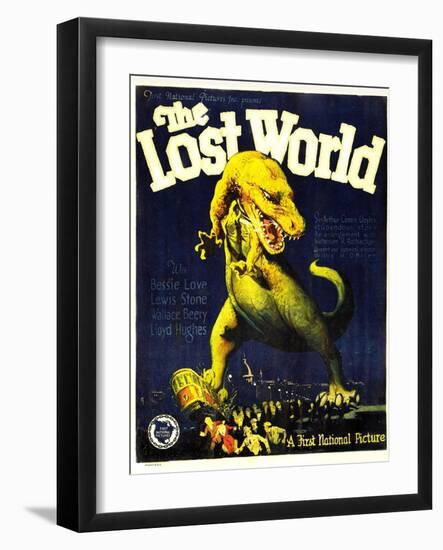 THE LOST WORLD, 1925.-null-Framed Art Print