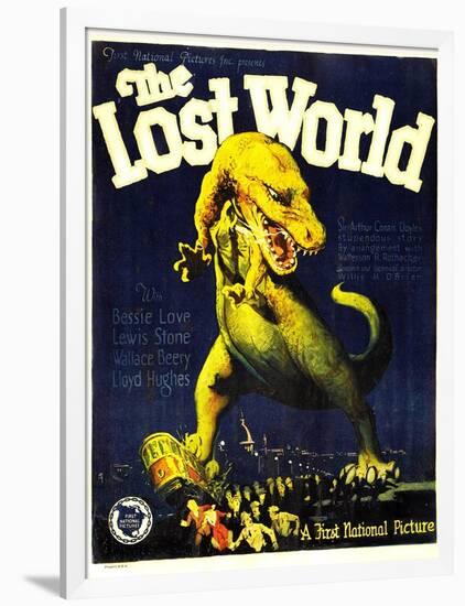 THE LOST WORLD, 1925.-null-Framed Art Print