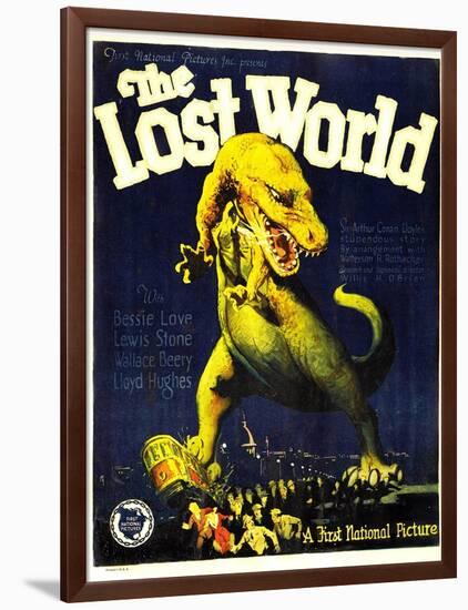 THE LOST WORLD, 1925.-null-Framed Art Print