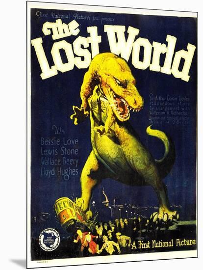 THE LOST WORLD, 1925.-null-Mounted Art Print