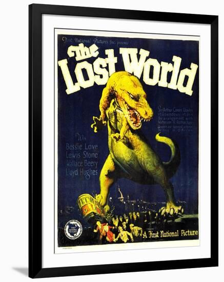 THE LOST WORLD, 1925.-null-Framed Art Print