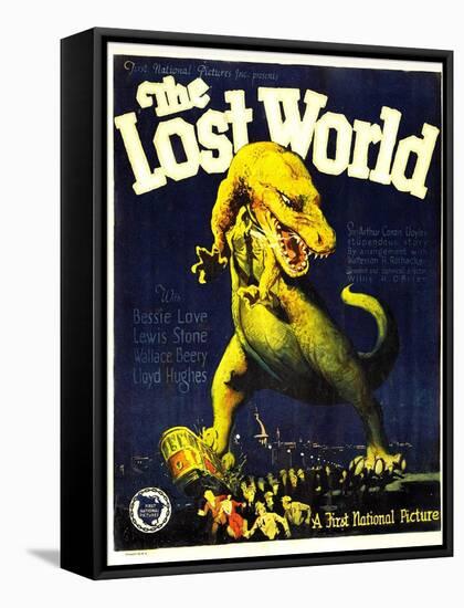 THE LOST WORLD, 1925.-null-Framed Stretched Canvas