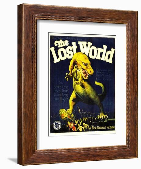 THE LOST WORLD, 1925.-null-Framed Art Print