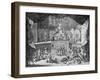 The Lottery, 1721-William Hogarth-Framed Giclee Print