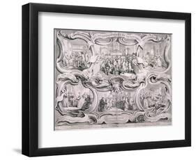 The Lottery, 1751-Nathaniel Parr-Framed Premium Giclee Print