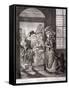 The Lottery Contrast, 1760-Robert Dighton-Framed Stretched Canvas