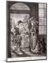 The Lottery Contrast, 1760-Robert Dighton-Mounted Giclee Print