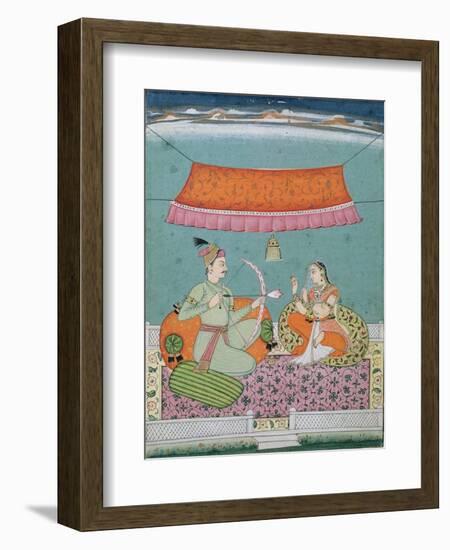 The Lotus Arrow, Bilaspur, c.1750-null-Framed Giclee Print