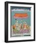 The Lotus Arrow, Bilaspur, c.1750-null-Framed Giclee Print