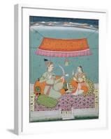 The Lotus Arrow, Bilaspur, c.1750-null-Framed Giclee Print