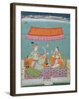 The Lotus Arrow, Bilaspur, c.1750-null-Framed Giclee Print