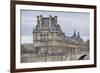 The Louvre And Pont Royal-Cora Niele-Framed Giclee Print