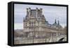 The Louvre And Pont Royal-Cora Niele-Framed Stretched Canvas