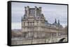 The Louvre And Pont Royal-Cora Niele-Framed Stretched Canvas