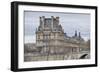 The Louvre And Pont Royal-Cora Niele-Framed Giclee Print