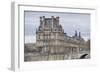 The Louvre And Pont Royal-Cora Niele-Framed Giclee Print