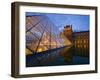 The Louvre at Twilight, Paris, France-Jim Zuckerman-Framed Photographic Print