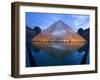 The Louvre at Twilight, Paris, France-Jim Zuckerman-Framed Photographic Print