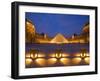 The Louvre at Twilight, Paris, France-Jim Zuckerman-Framed Photographic Print