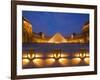 The Louvre at Twilight, Paris, France-Jim Zuckerman-Framed Photographic Print