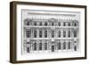 The Louvre, from Les Plus Excellents Batiments de France-J. Androuet Ducerceau-Framed Giclee Print