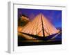 The Louvre Museum at Twilight, Paris, France-Jim Zuckerman-Framed Photographic Print