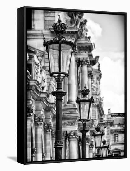 The Louvre Museum, Monuments of the Renaissance, Paris, France-Philippe Hugonnard-Framed Stretched Canvas