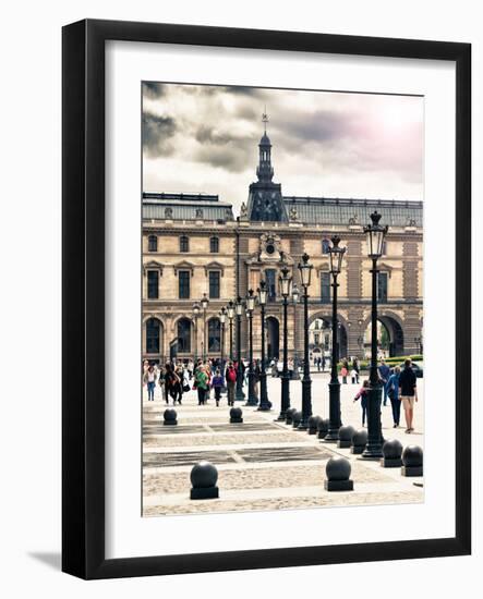 The Louvre Museum, Paris, France-Philippe Hugonnard-Framed Photographic Print