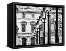 The Louvre Museum, Paris, France-Philippe Hugonnard-Framed Stretched Canvas